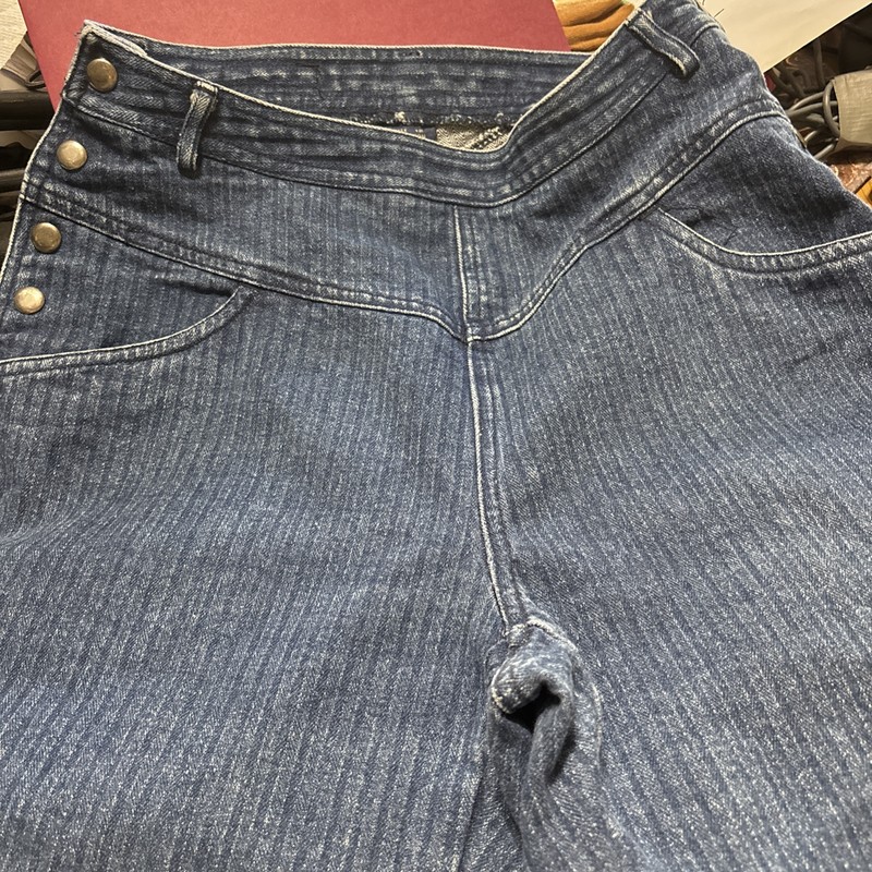 Liz Claiborne Women’s Side Button Blue Jeans Size 12