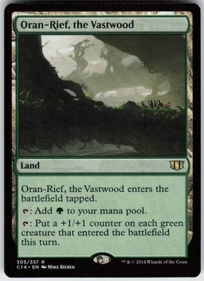 Oran-Rief, the Vastwood 305 Rare Commander 2014 Magic: The Gathering LP