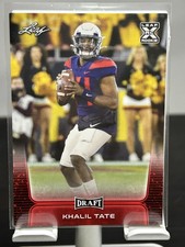 2020 Leaf Draft Red - #46 - Khalil Tate - Arizona Wildcats