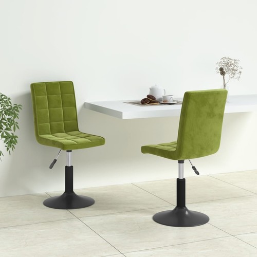 1/2/4/6x Silla de Comedor Giratoria de Terciopelo Multicolor Asiento vidaXL - Imagen 5 de 132