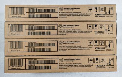 4 XEROX VersaLink C400 C405 TONER KOLOROWY 106R03536 106R03537 106R03538 106R03539 - Zdjęcie 2 z 3