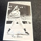 1950’s BASEBALL~SIGNED RAY BOONE GLOSSY RPPC CLEVELAND UN INSCRIBED POSTCARD — photo 2