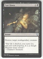 Cast Down (81) Dominaria