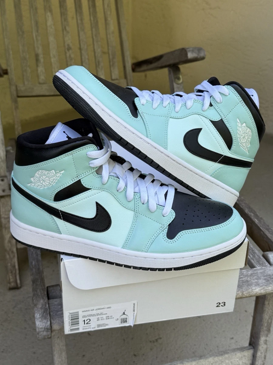 Las mejores ofertas en Jordan 1 Mid Aqua Black W | eBay