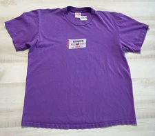 Vintage Supreme Luden’s Wild Cherry Purple Graphic T Shirt Medium USA made-12574