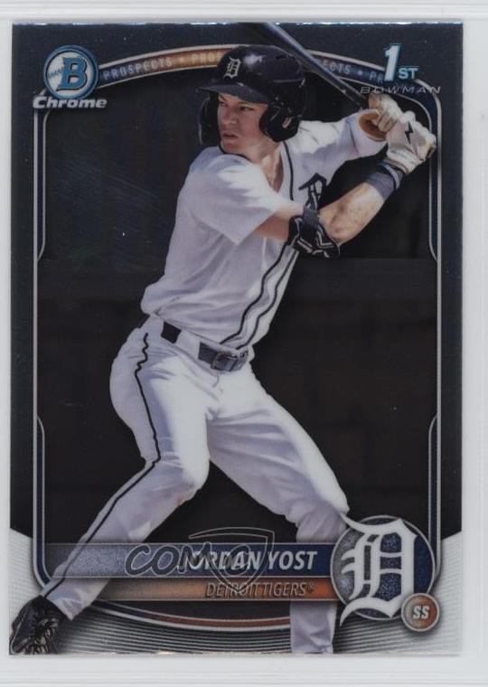 2025 Bowman Draft Chrome Jordan Yost #BDC-162 1m3v