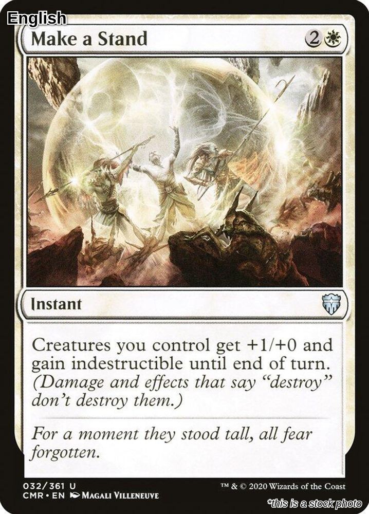 Make a Stand 32 Uncommon Commander Legends Magic Near Mint