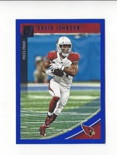 2018 Donruss Football Blue Press Proof Parallel Singles - You Choose