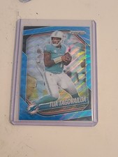 TUA TAGOVAILOA 2025 Prizm #58 BLUE WAVE PRIZM /230 Miami Dolphins
