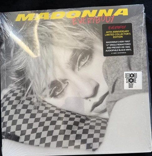 MADONNA Everybody: 40th Ann. 12" Single (180G Vinyl LP) 2022 RSD NEW/SEALED
