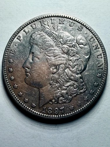 1897-O Morgan Silver Dollar Almost Uncirculated++