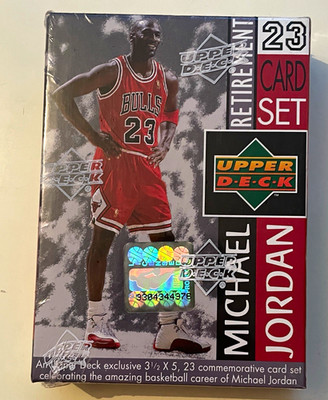 Upper Deck Michael Jordan Retirement Set 23 Karten 1999 NBA Chicago Bulls OVP