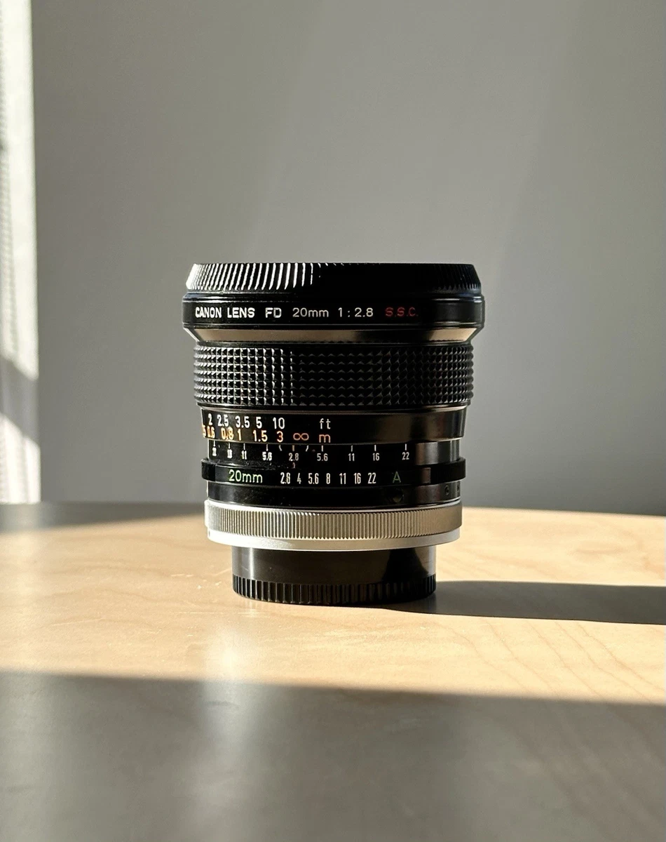 Canon FD f/2.8 Camera Lenses 20mm Focal for sale | eBay