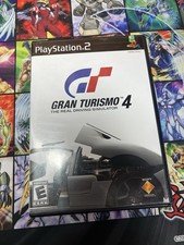 Gran Turismo 4 (Sony PlayStation 2, 2005) PS2 Great Condition Fast Shipping