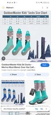 Ski Socks 2 Pairs Kid Snowboard Socks