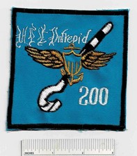 Vietnam War USS INTREPID CVA-10 200 Landings Tailhook Carrier Air Wing US Patch