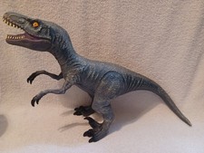 Velociraptor 2234 C 2014 22.5" Vinyl Huge Scale Gray Dinosaur WM 2206 L-104