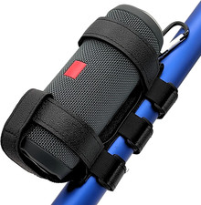 Golf Cart Portable Speaker Mount - Heavy Duty Bluetooth Speakers Mount Strap for