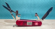 Victorinox Swiss Army Knife Multi-tool - Altimeter Red 91mm - Early Model