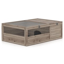 Wooden Tortoise Habitat Tortoise House Indoor/Outdoor Tortoise Enclosure, Home S