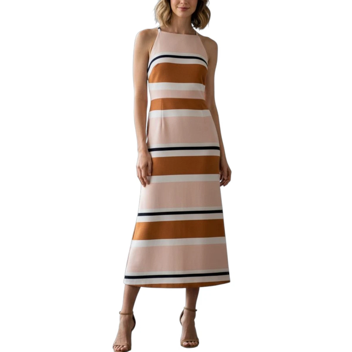 knee length dresses for ladies Rent PASDUCHAS Lucia Sleeve Midi Dress (Sea Mist)