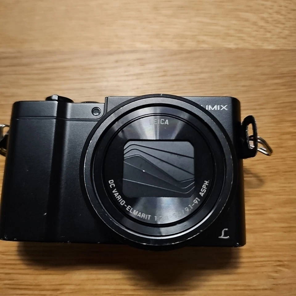 Digitalkamera Panasonic Lumix DMC-TZ101 Schwarz Kamera Abbruch Am Blech LESEN - Bild 3 von 4