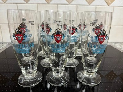 12x CLAUSTHALER  Donautulpen 0,2 l , OVP in Veba Glas Karton, Selten +Top-Zust.
