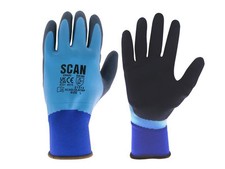 Image of Scan Waterproof Latex Gloves - XL (Size 10)