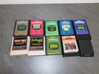 Vintage Atari 2600 Game Cartridge Bundle, Lot of 10, Untested, As-Is