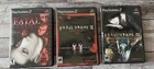 Fatal Frame I II III 1 2 3 Sony PlayStation 2 PS2 Lot CIB Reg Card Tecmo Horror