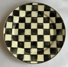 Mackenzie Childs Courtly Check 12 Zoll Ladegerät Platte