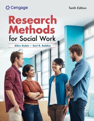Research Methods for Social Work by Allen Rubin PAPERBACK 9780357764701