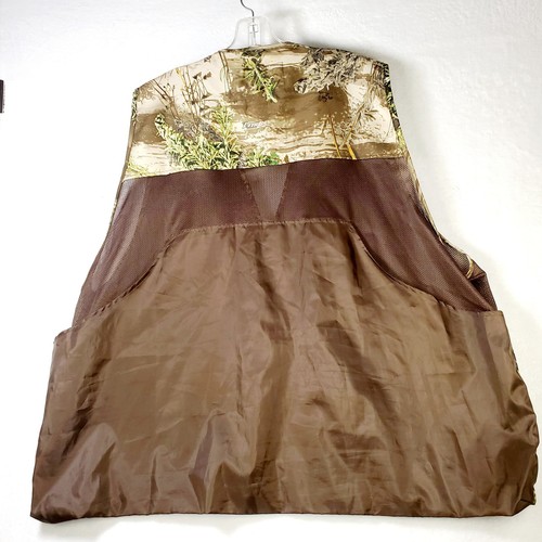GameHide Naked North Camo Hunting Vest Size XL Padded Zip Pockets #2068 - Picture 2 of 12