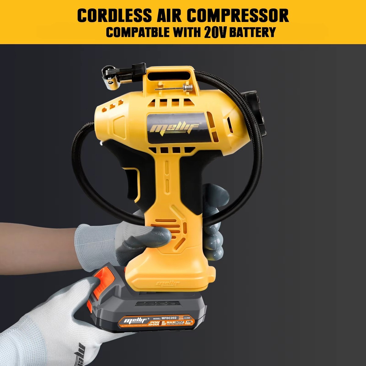Cordless Inflator Dewalt 20 Volt Air Compressor Dewalt 20v Battery
