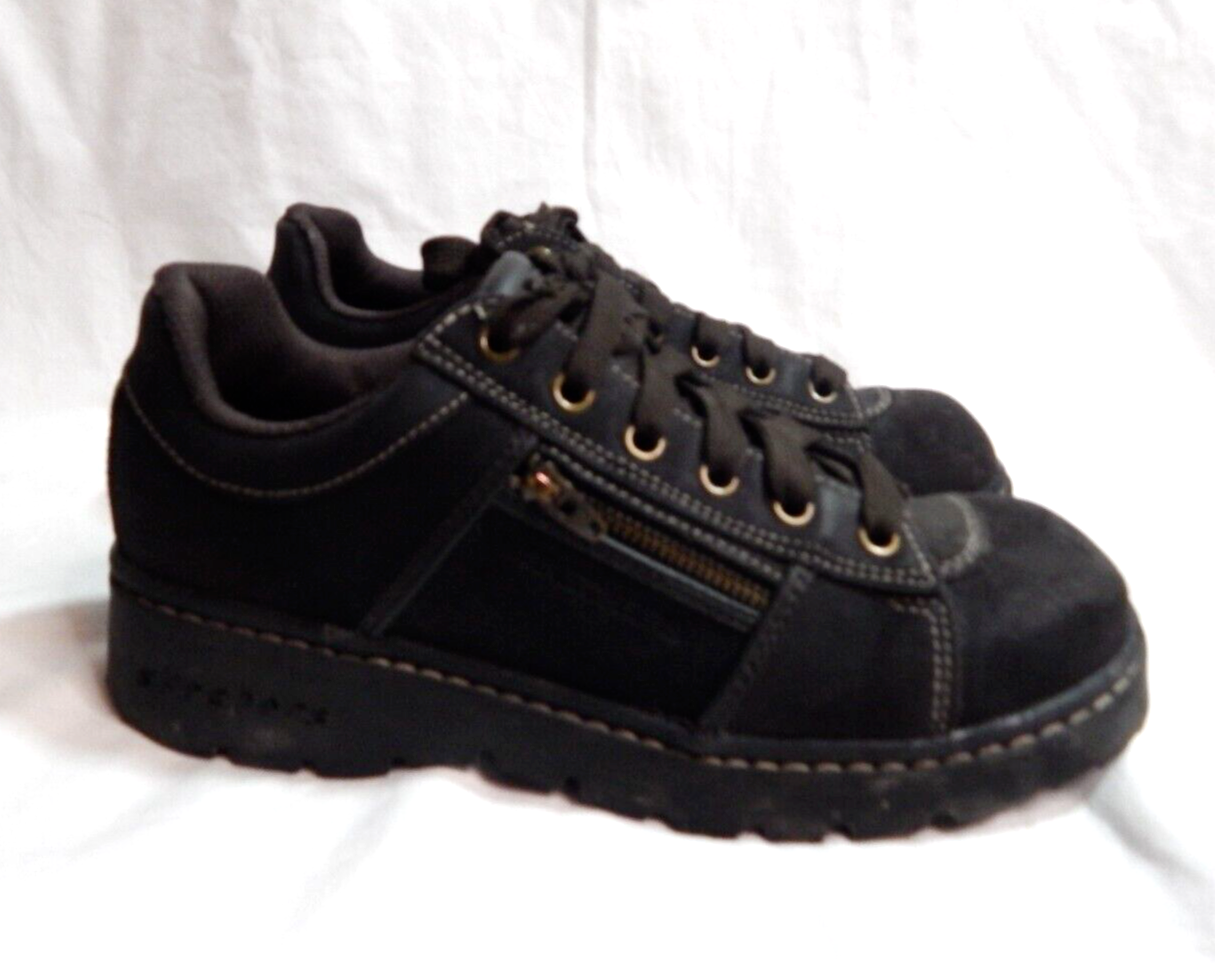 brown chunky sneakers
