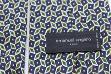  224 EMANUEL UNGARO MEN'S TIE 100 SILK MADE IN ITALY