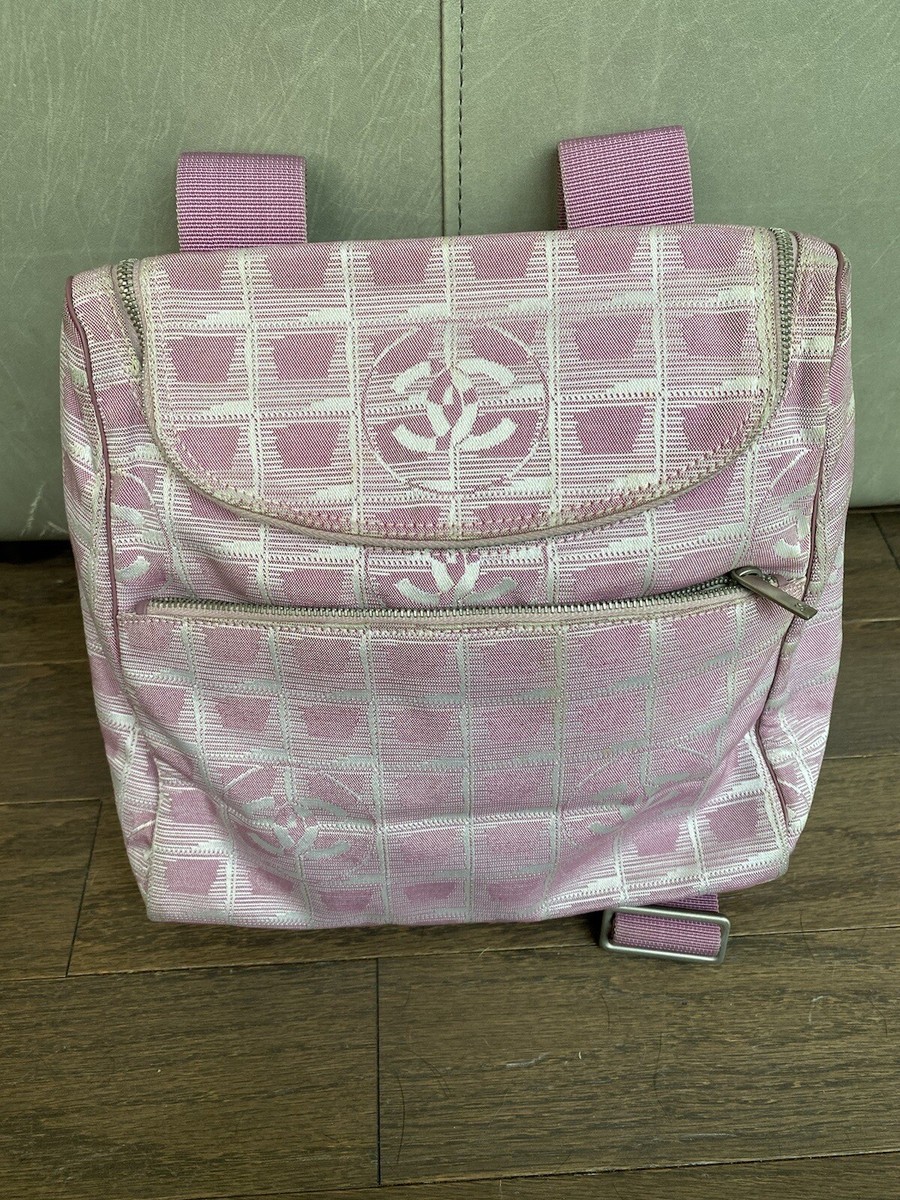 Chanel Vintage Convertible Canvas Backpack. CHANEL Canvas Backpack Style Handbags for Women for sale | eBay main image 3