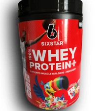Six Star Pro Nutrition 100%Whey Protein Plus Powder, Kellogg's Froot Loops1.8 lb