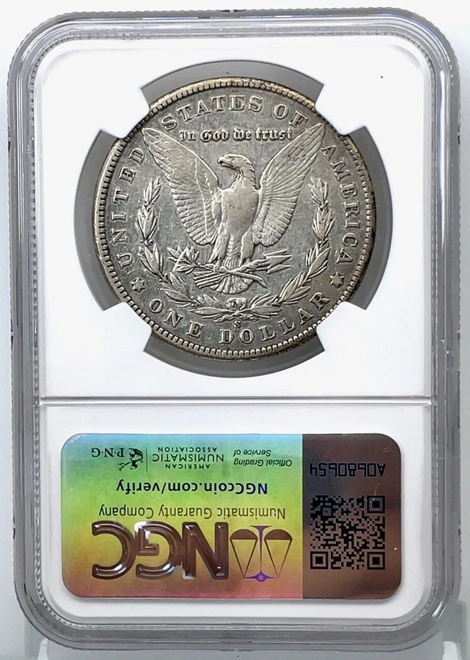 1903 S $1 Morgan Silver Dollar  NGC XF Details Cleaned - Image 3 of 4