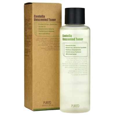 PURITO Centella Unscented Toner 200ml