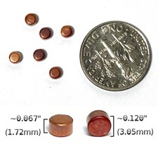 6pc BTO Aurora T-Jet AW HO Slot Car Carbon Commutator Brushes 80 cu 20 ag Hop Up