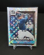 WANDER FRANCO  2022  DONRUSS Baseball TRENDING, VECTOR # T-7  Tampa Bay Rays 