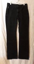 Carhartt Womens Original Fit Black Boot Cut Stretch Jeans 6x34 WB041