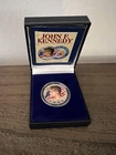 1964 JFK AMERICAN EAGLE SILVER DOLLAR IN FULL COLOR - Very Collectible