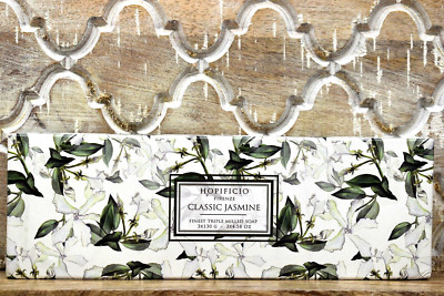 HOPIFICIO Firenze Classic Jasmine Finest Triple Milled Soap 3 x 4.5 oz