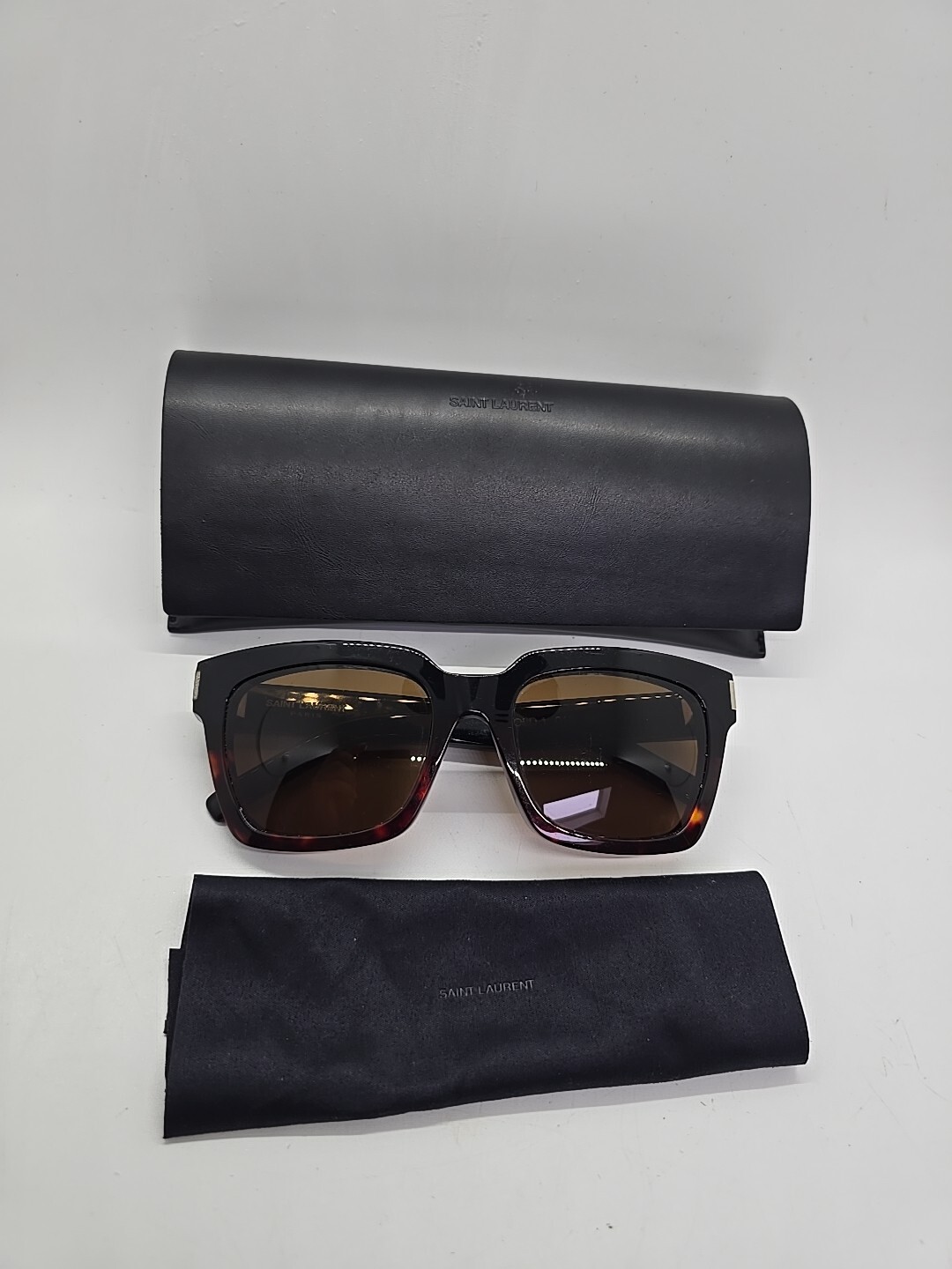 Occhiali da sole donna SAINT LAURENT B 1 003 54 20 140 tartaruga con custodia Italia