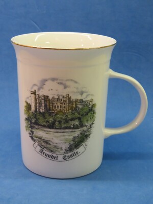 Bone China Tea Cup ~ ROYAL WORCESTER Spode Hammersley Arundel Castle ~ ENGLAND