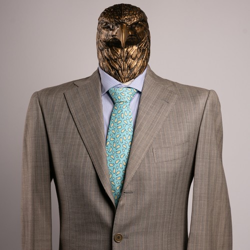 NWT $6550 CESARE ATTOLINI Pure Wool 150'S Striped Suit Gray 50US/60IT LONG - Picture 4 of 24