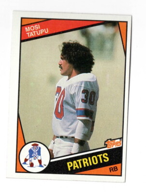 1984 Topps #142 Mosi Tatupu NM/Mint