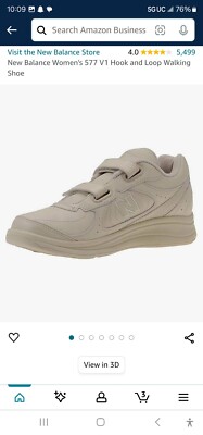 New Balance 577 Perforated Walking  Womens Beige Sneakers Athletic Shoes WW577VB